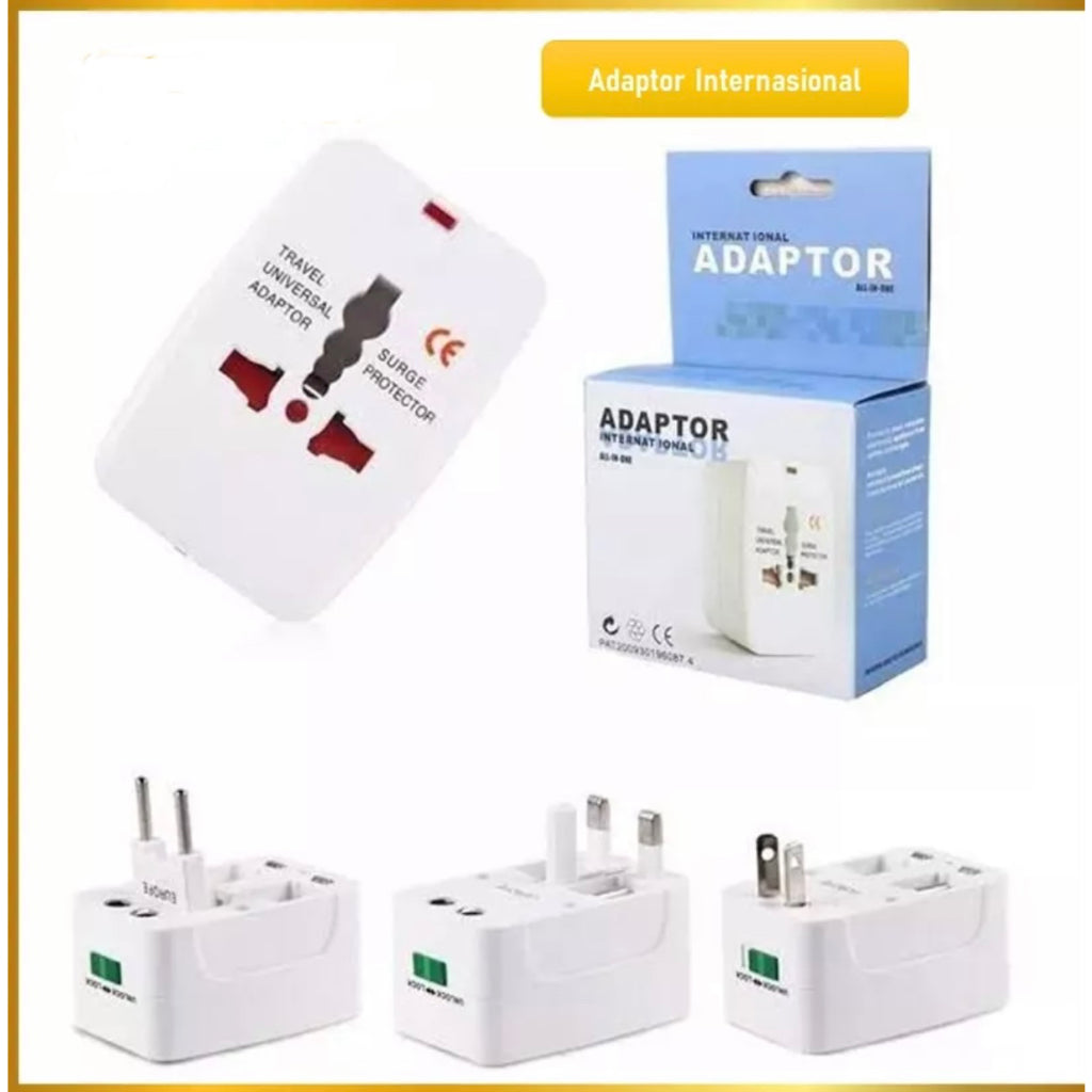 HR-Universal Travel Adapter Internasional / all in1 home Adaptor traveler EU AU UK US Plug colokan steker stop kontak Colokan Multifungsi Universal Luar Negeri