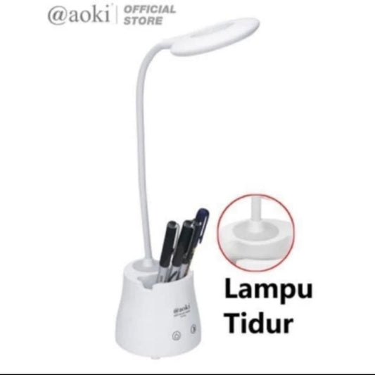 Pekanbaru Lampu Belajar / Lampu Tidur / Lampu Emergency Aoki Ak-6041 Touch Dimmer