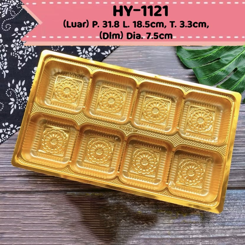 Pekanbaru Mika Tray Mooncake / Kue Bulan Petak Sekat Per Pack