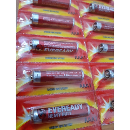 Pekanbaru Baterai Eveready Aaa / Aa / A3 / A2 Heavy Duty Merah