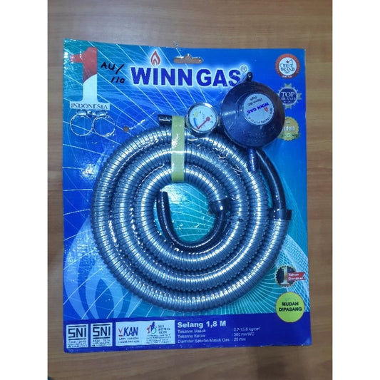 Pekanbaru Regulator Winn Gas W 298 M / Selang Komplit Winn Gas