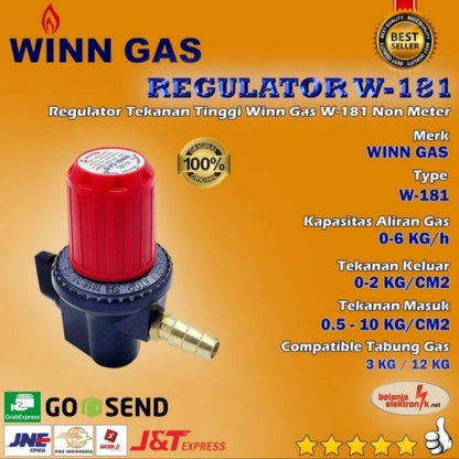 Pekanbaru Regulator Winn Gas Tekanan Tinggi W 181 M / W 181 Nm / High Presure