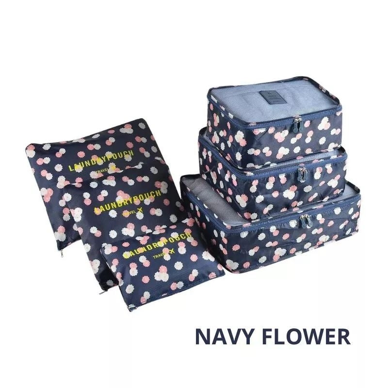 Pekanbaru Travel 6 In 1 Bag Set Storage Organizer Koper / Tas