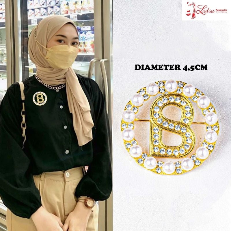 Pekanbaru Bross Button / Bros Buttonscarves /Bslady/Hijab Buttonscarves /Bross Buttonscarves