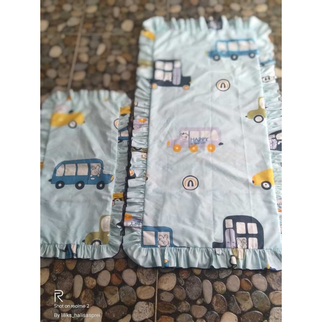 Sarung Bantal Cinta Katun Ukuran 45 x 95 cm Sarung Bantal Imut 28 x 56 cm Home Made