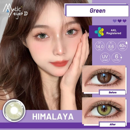 Pekanbaru Softlens Himalaya By Mysticeyes 14.0Mm Normal 14.00 Diameter Kecil