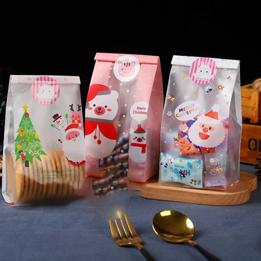 Pekanbaru Christmas Cookies Pouch / Plastik Cookies Doff Per Pack