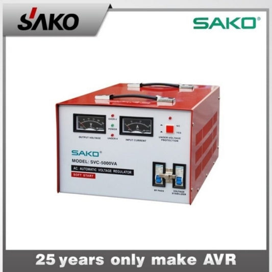 Pekanbaru Stabilizer Sako Svc-5000 Stabil Sako Svc5000 5Kva