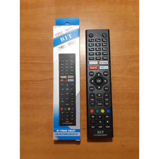 Pekanbaru Remote Tv Polytron / Remot Tv Polytron Smart ( Untuk Semua Tv Merk Polytron Lcd Led Tabung ) Tanpa Program