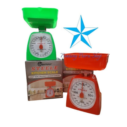 Pekanbaru Timbangan Dapur Steele Manual / Kitchen Scale