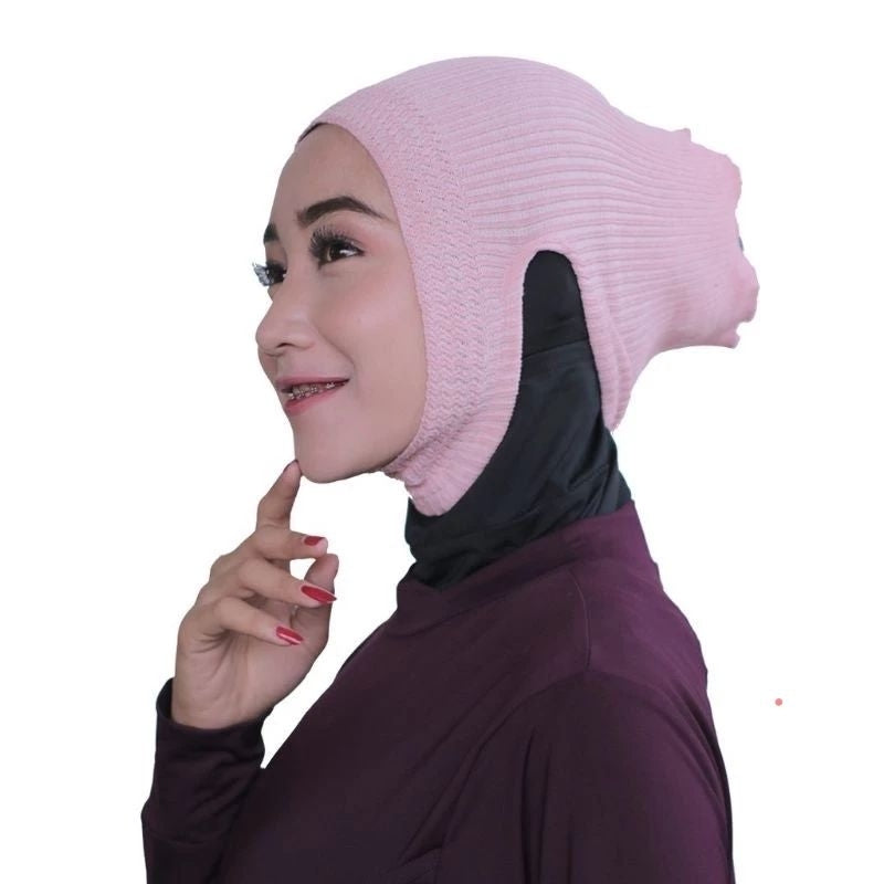 Pekanbaru Ciput Anti Budeg Rajut Dalaman Kerudung Murah