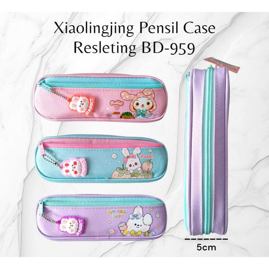 Pekanbaru Tempatpensil Anak Xiolingjing /Pensil Case Resleting Mika