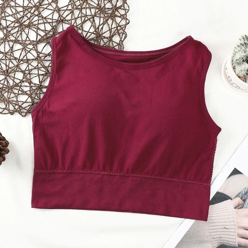 Pekanbaru Bra Sport Yoga Olahraga Wanita Model Tank Top Bahan Lembut