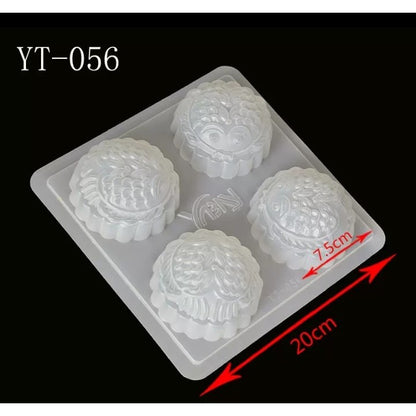 Pekanbaru Cetakan Agar Plastik Mooncake / Kue Bulan Per Pcs