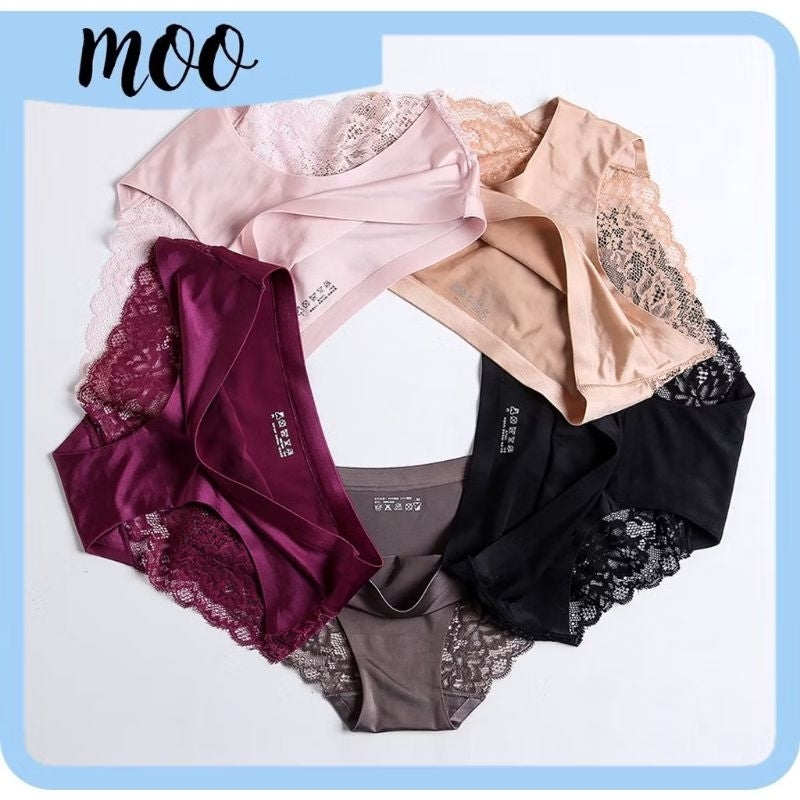 Pekanbaru Celana Dalam Termurah Brief Seamless Bahan Ice Silk