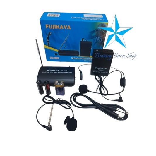 Pekanbaru Mic Bando / Wireless Microphone Fujikaya Fk-3399