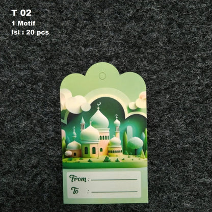 Pekanbaru Hang Tag Idul Fitri / Lebaran Per Pack