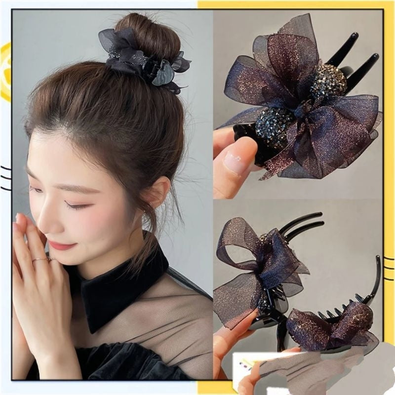 Pekanbaru Jepit Rambut Korea Pita Cepol Sanggul Jepit Udang Untuk Wanita Aksesoris