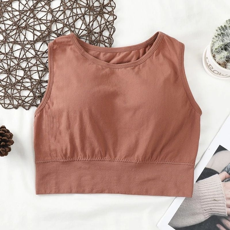 Pekanbaru Bra Sport Yoga Olahraga Wanita Model Tank Top Bahan Lembut