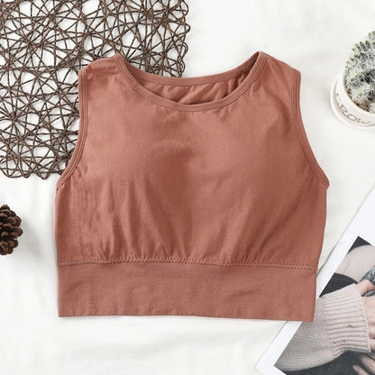Pekanbaru Bra Sport Yoga Olahraga Wanita Model Tank Top Bahan Lembut