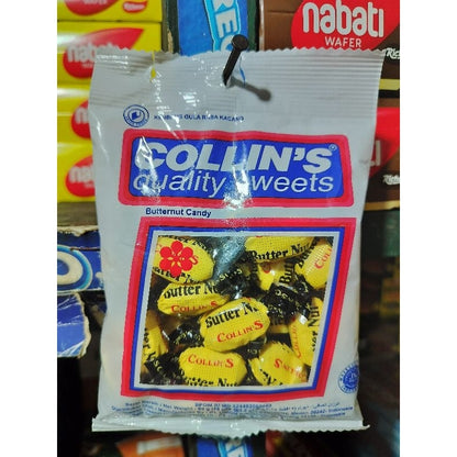 Permen Collin's / Collins Quality Sweets / Kembang Gula Rasa Kacang / Butternut Candy / Permen Manis