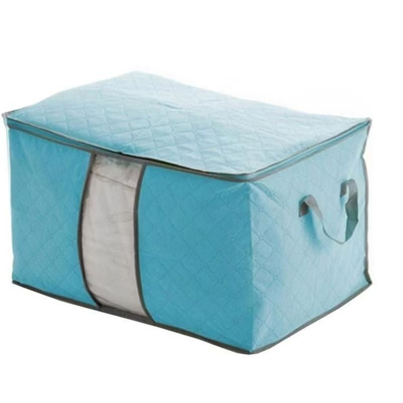 Pekanbaru Bamboo Storage Box Tinggi Rak Pakaian Lemari Tempat Penyimpanan Baju Rak Celana
