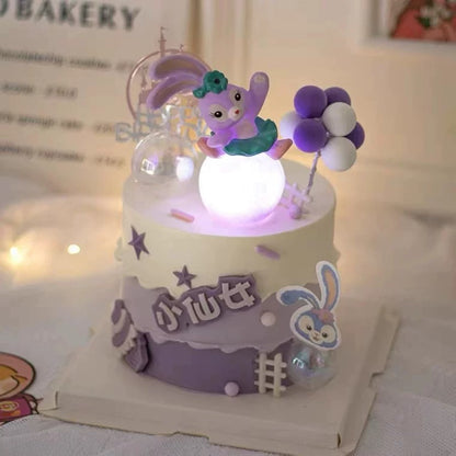 Pekanbaru Topper Cake Boneka Led (Instan Only)