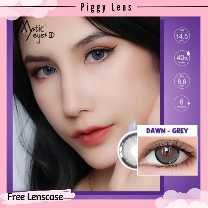 Pekanbaru Softlens Dawn By Mysticeyes 14.5Mm Normal Minus /Kacamata Minus Mines Soflents Kontaklens