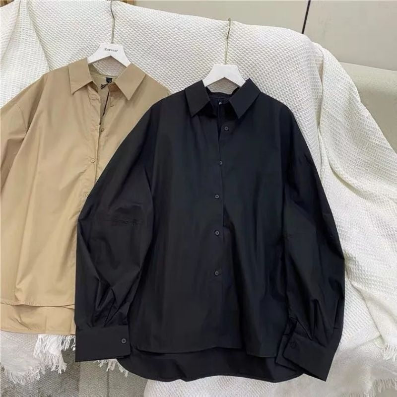 Pekanbaru Ec - Dexy Loose Oversize Shirt /Kemeja/Blouse