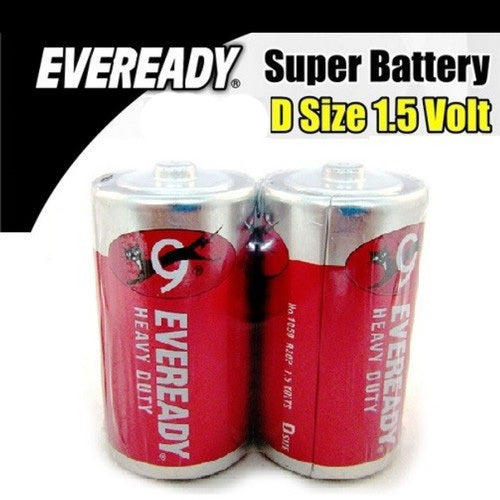 Pekanbaru Baterai / Battery Eveready Size D Heavy Duty ( 2 Buah / Pcs )