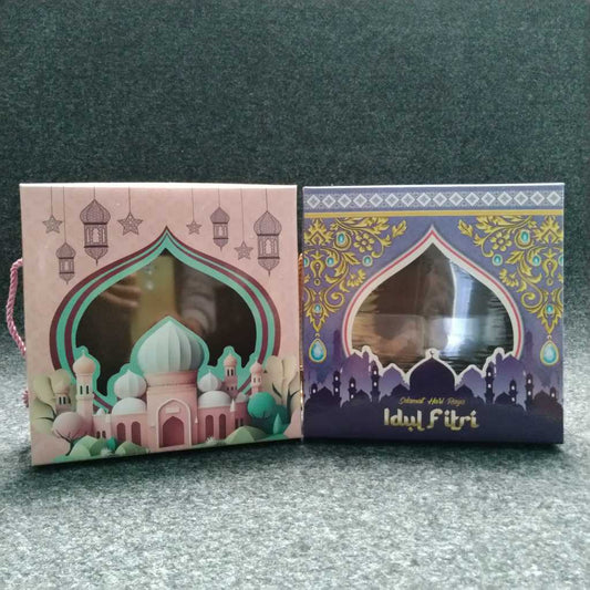 Pekanbaru Kotak Hampers / Kue Idul Fitri / Lebaran Sheela Handle Tali