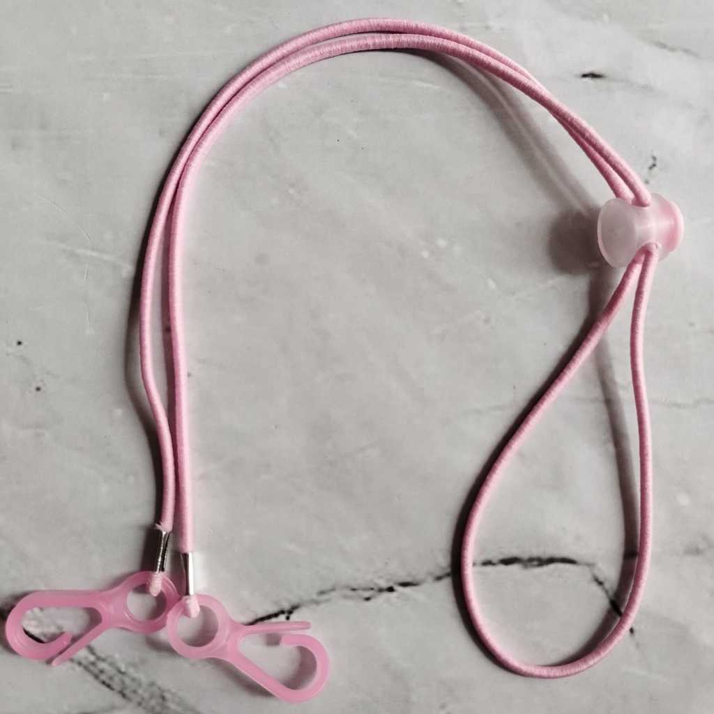 [YL] Strap Masker 2 in 1/ Kalung Masker / Kalung Gantungan Masker Multifungsi Bisa dipakai utk Hijab / Strap Masker Pita/Kalung Masker Hijab 2 in 1 Stap Masker Elastis Konektor Masker Boba