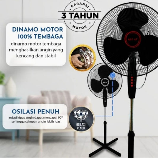 Pekanbaru Kipas Angin Sekai Sfn-1620 / Kipas Angin Berdiri Sekai Sfn 1620 16Inch