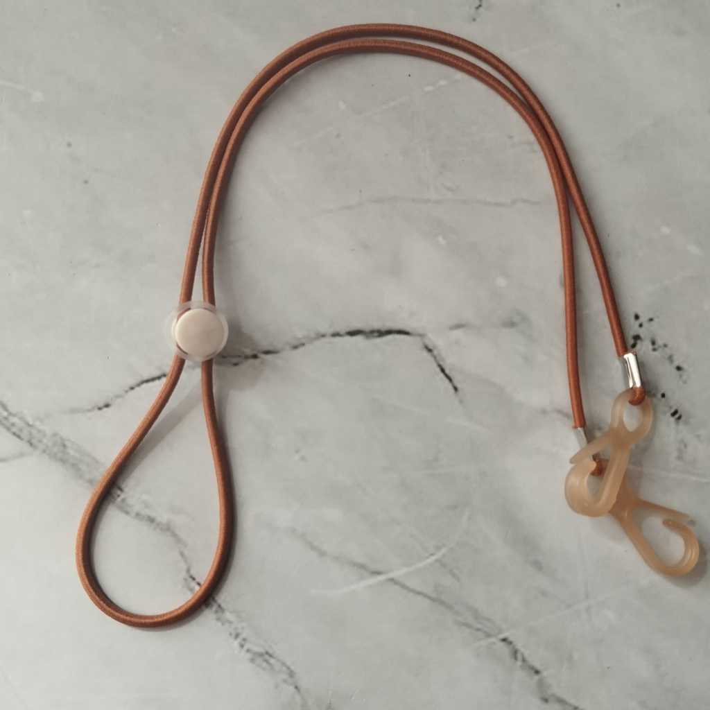 [YL] Strap Masker 2 in 1/ Kalung Masker / Kalung Gantungan Masker Multifungsi Bisa dipakai utk Hijab / Strap Masker Pita/Kalung Masker Hijab 2 in 1 Stap Masker Elastis Konektor Masker Boba