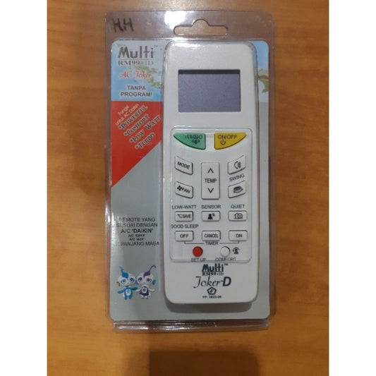 Pekanbaru Remote Ac Daikin / Remot Ac Daikin Untuk Semua Ac Daikin