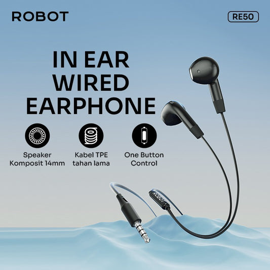 Pekanbaru Robot Wired Earphone Re50