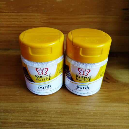 Pekanbaru Koepoe Koepoe Opaque White / Pewarna Makanan Putih 50Gr