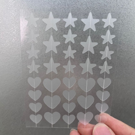 HR- Stiker Jerawat 36pcs Transparan Invisible Acne Pimple Patch Sticker Jerawat Untuk Harian Menutup Jerawat