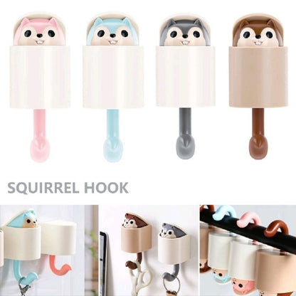 Pekanbaru Gantungan Tupai Serbaguna Strong Hook Squirrel Suction Wall Sucker