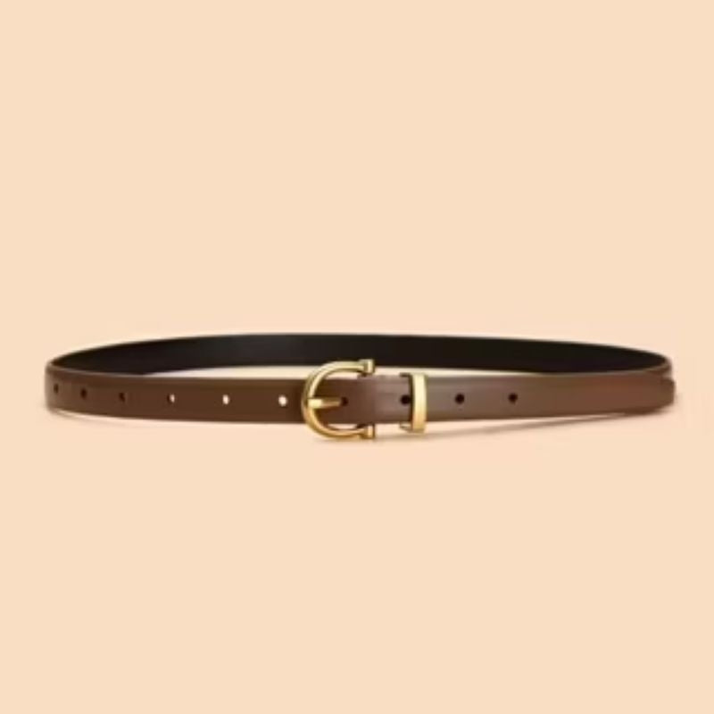 Pekanbaru Ikat Pinggang Gesper Belt Kecil Wanita Bahan Kulit Pu / Tali Pinggang Wanita / Gesper