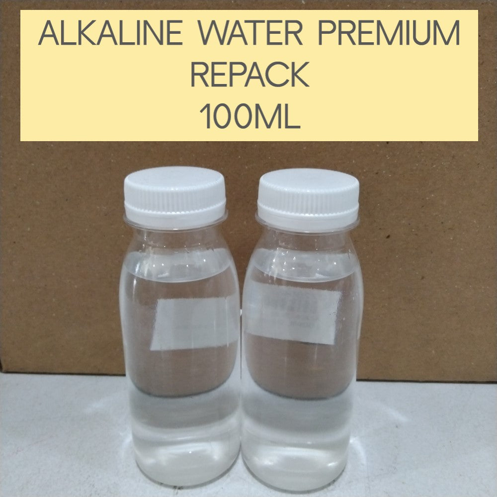 Pekanbaru Alkaline Water / Air Alkali / Air Abu Premium Repack 100Ml (Instan Only)