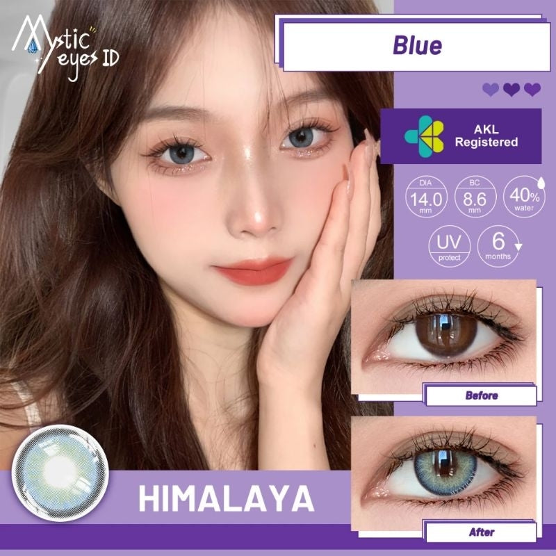 Pekanbaru Softlens Himalaya By Mysticeyes 14.0Mm Normal 14.00 Diameter Kecil