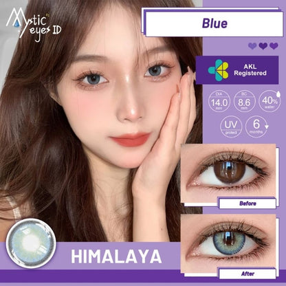 Pekanbaru Softlens Himalaya By Mysticeyes 14.0Mm Normal 14.00 Diameter Kecil