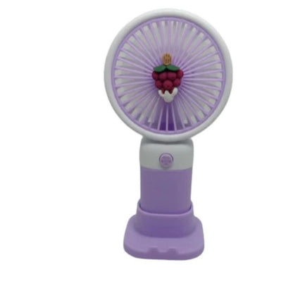 Pekanbaru Kipas Angin (Baterai)Mini Fan Genggam Tangan Portable Stand Holder