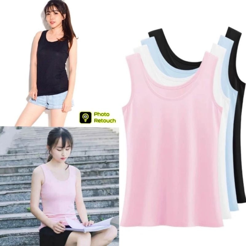 Pekanbaru Tanktop Tali Besar All Size Tank Top