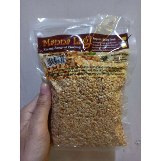 Pekanbaru Manna Lagi Kacang Sangrai Cincang 250Gr