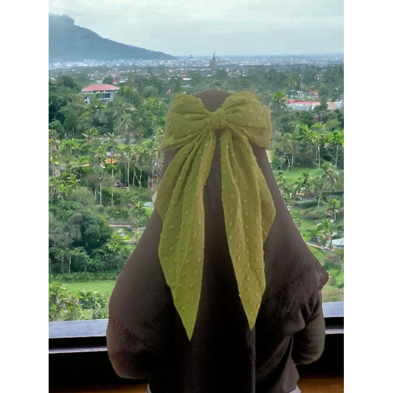 Pekanbaru Pita Rambut Aurelia Polkadot / Pita Hijab Aurelia Polkadot
