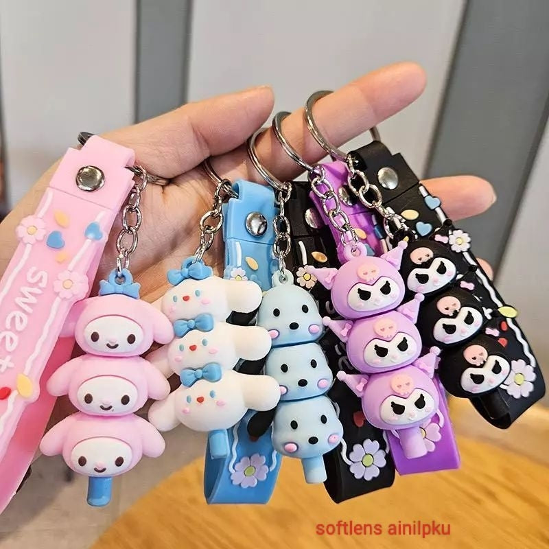 Pekanbaru Gantungan Kunci Premium/Unicorn/Bear/Cartoon