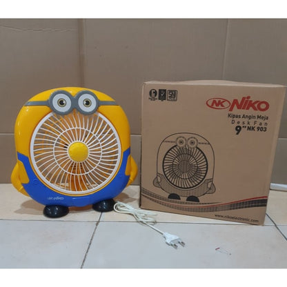 Pekanbaru Kipas Angin Meja Karakter 20 Watt Merk Random