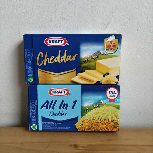 Pekanbaru Kraft Keju Cheddar Olahan Berbagai Varian 150Gr